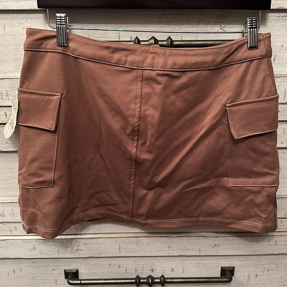 Altar’d state skirt, brown, never used - Picture 2 of 3